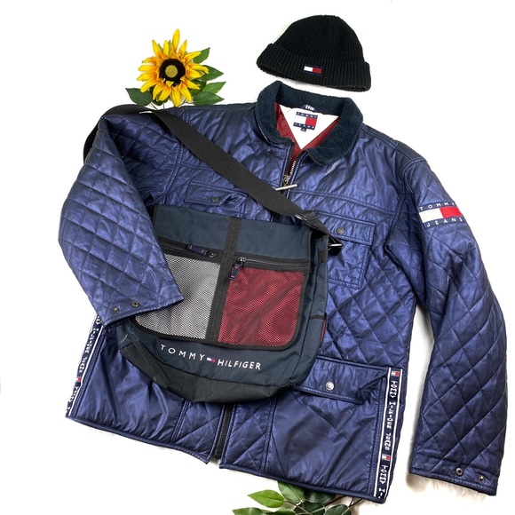 Vintage Tommy Hilfiger Quilted Puffer Jacket - Picture 1 of 8